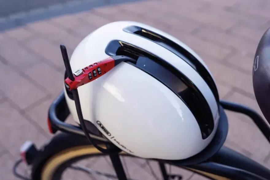 Abus travellock combiflex geel