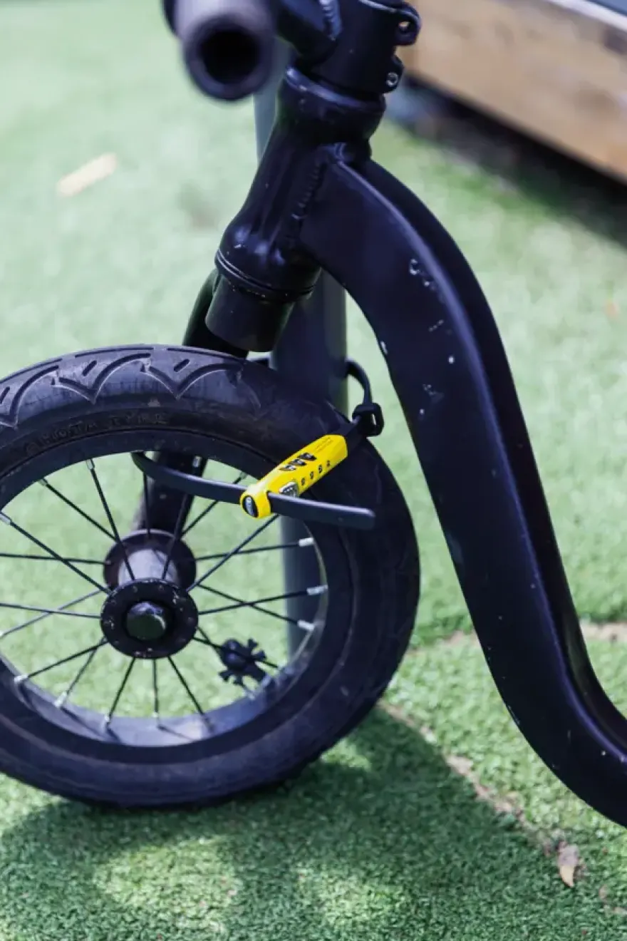 Abus travellock combiflex geel