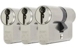 Abus veiligheidscilinder 30/30 mm E70NM SKG3 3 stuks Discount