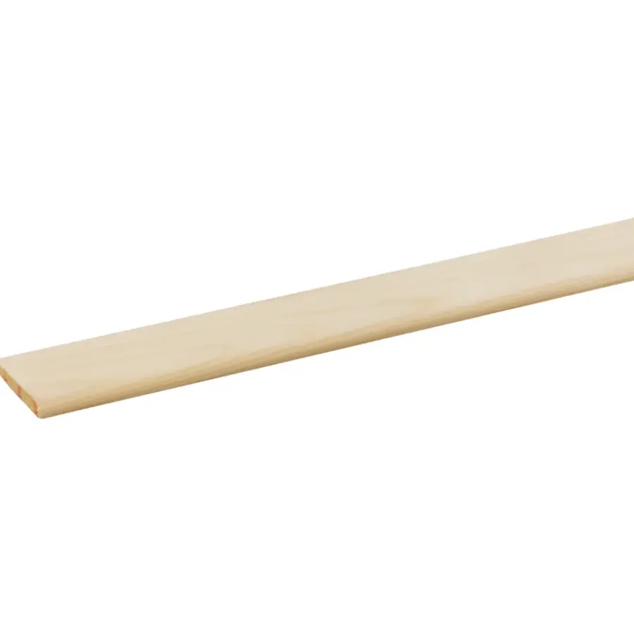 Geen Afdeklijst grenen 6x44 mm lengte 270 cm Outlet