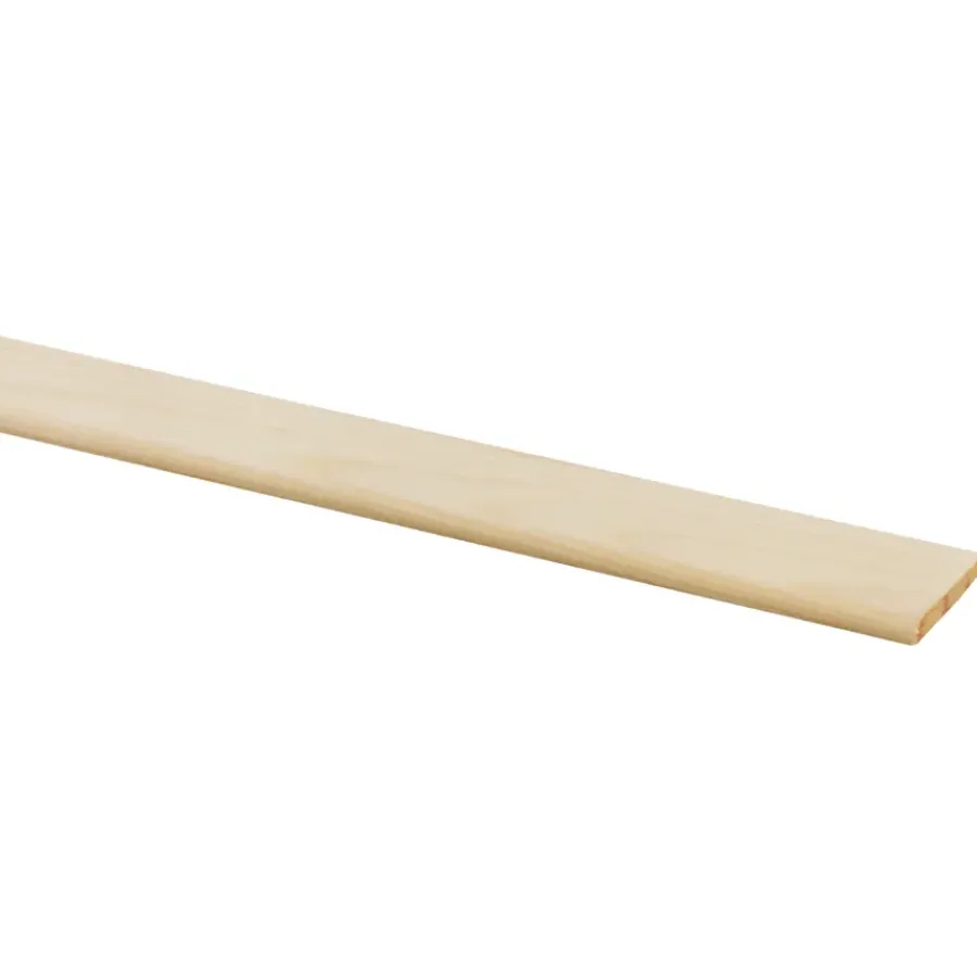 Geen Afdeklijst grenen 6x44 mm lengte 270 cm Outlet