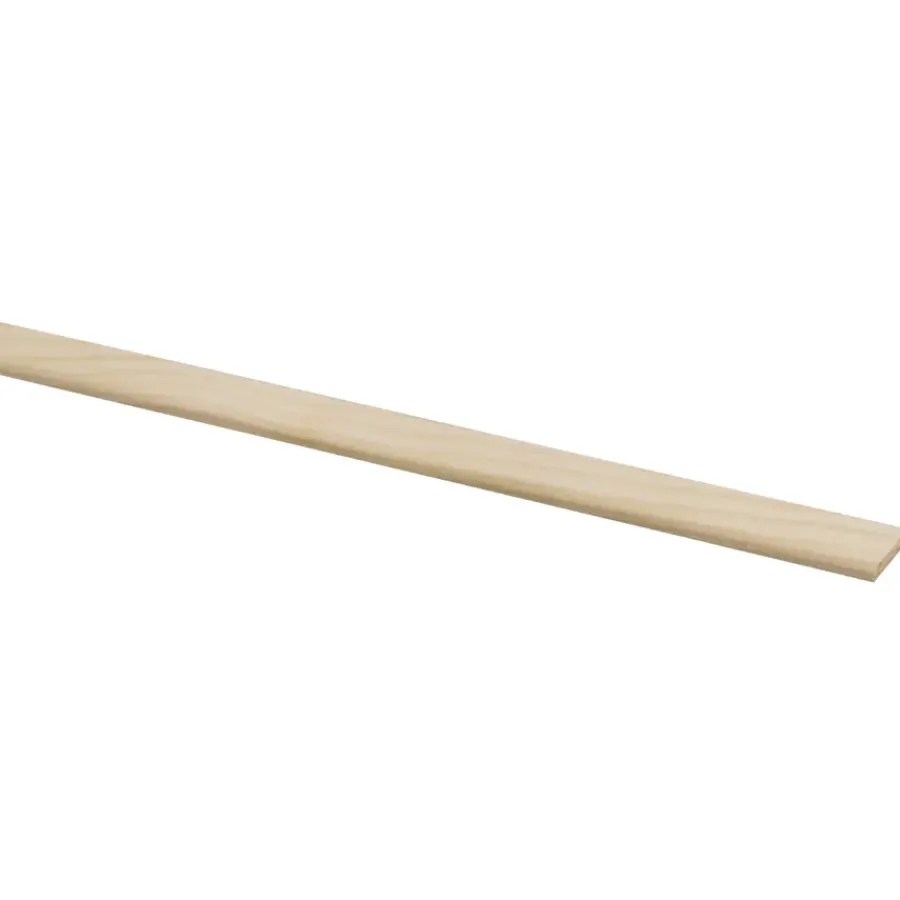 Geen Afdeklijst grenen 4x22 mm lengte 270 cm New