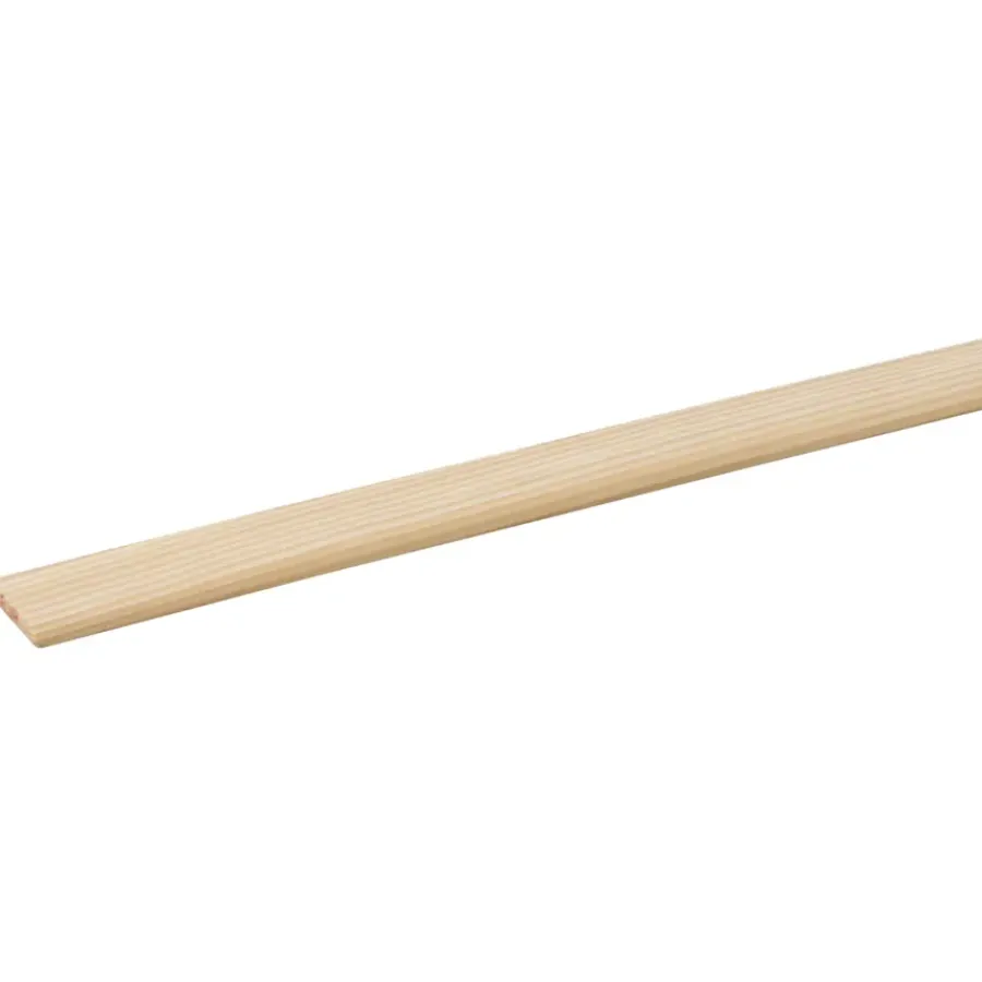 Geen Afdeklijst grenen 4x26 mm lengte 270 cm Clearance