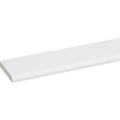 Geen Afdeklijst grenen 6x37 mm wit gegrond lengte 270 cm Sale
