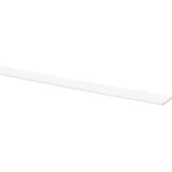 Geen Afdekprofiel kunststof wit 2x20 mm lengte 260 cm Hot
