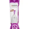 Afvalzak met trekbandsluiting 'PerfectFit' C, 10-12 liter (20 stuks/rol)