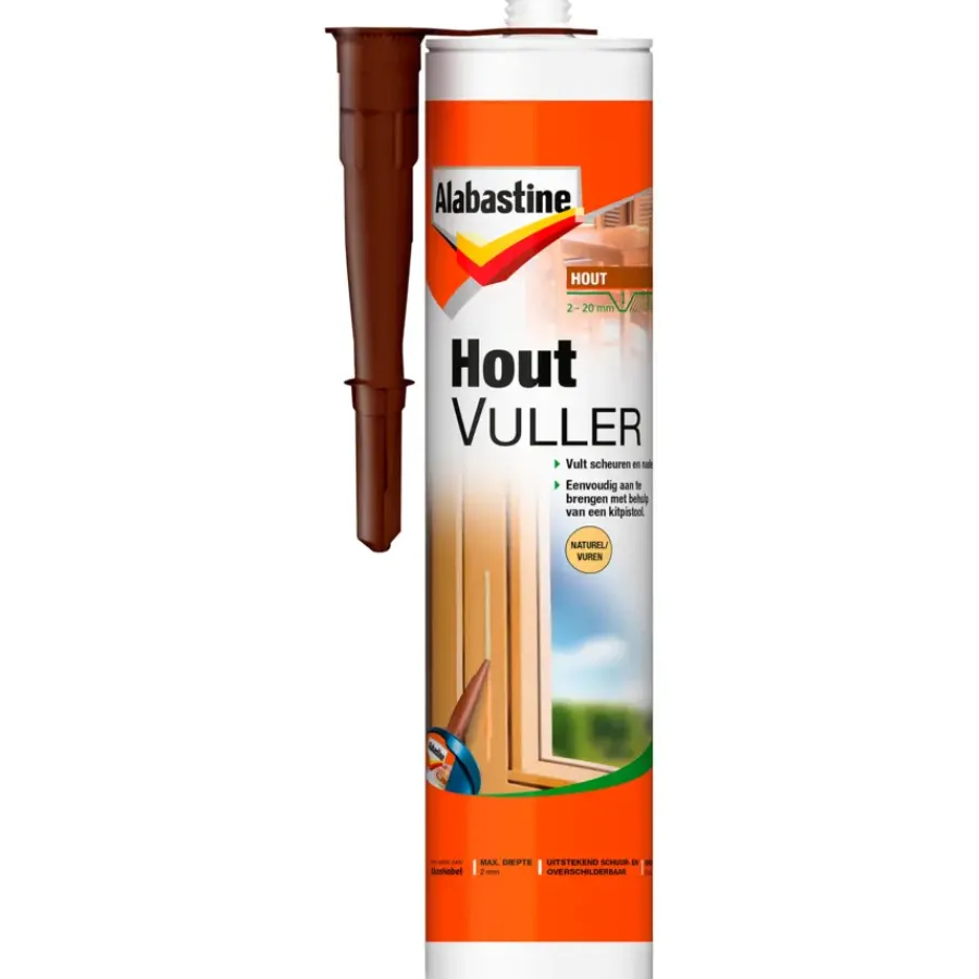 Alabastine houtvuller koker naturel 310 ml Discount