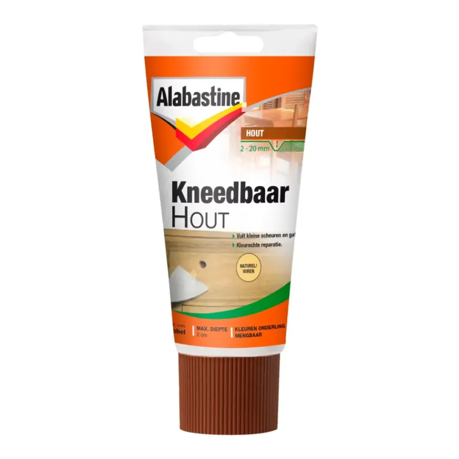 Alabastine kneedbaar hout 200 g naturel Best