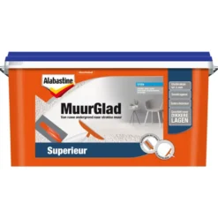 Alabastine MuurGlad superieur 10 liter Hot