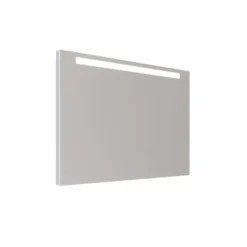 Allibert badkamerspiegel Atlas met verlichting rechthoek 100 x 70 cm RVS