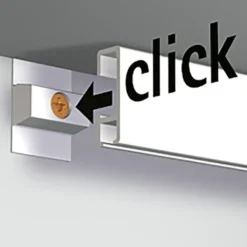 Artiteq Click Rail schilderij ophangsysteem compleet 2 meter wit RAL 9016 overschilderbaar Discount