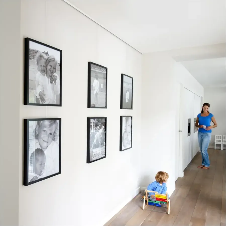 Artiteq Click Rail schilderij ophangsysteem compleet 2 meter aluminium Discount