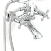 Atlantic badkraan Louise met handdouche chroom 15 cm