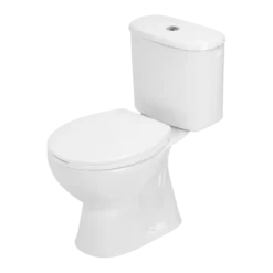 Atlantic duoblok toilet Axel met AO vloeraansuiting