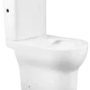 Atlantic duoblok toilet Nash wit D-vorm