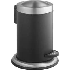 Atlantic pedaalemmer 3 liter RVS/Zwart