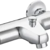 Atlantic thermostatische badkraan Marco chroom 15 cm
