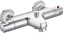 Atlantic thermostatische badkraan Marco chroom 15 cm