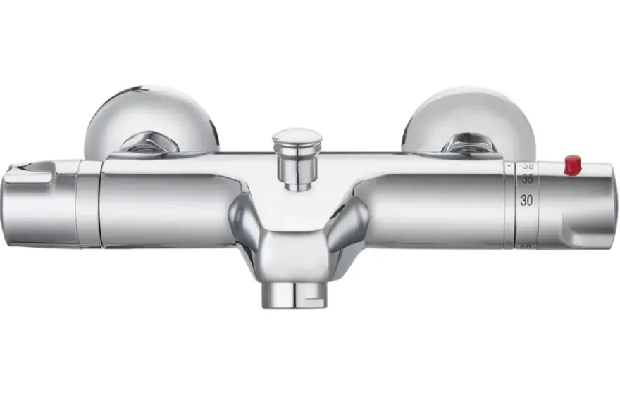 Atlantic thermostatische badkraan Marco chroom 15 cm