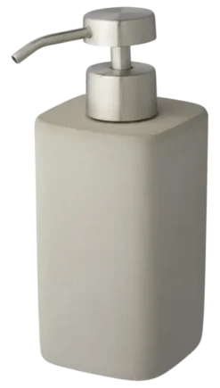 Atlantic zeepdispenser RVS/beton Lichtgrijs