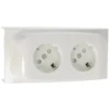 Attema contactdoos leidinggootsysteem K40 wit