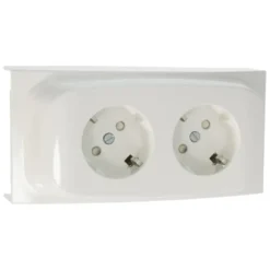 Attema contactdoos leidinggootsysteem K40 wit