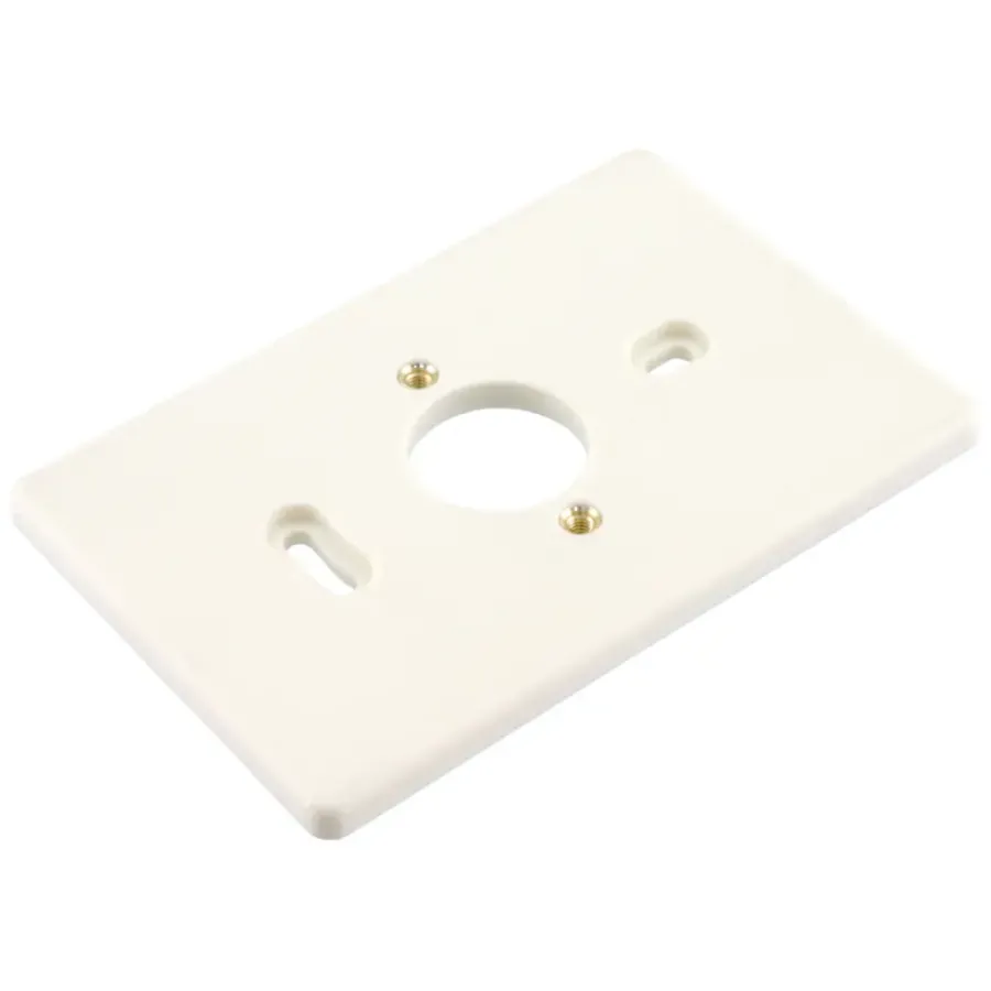 Attema Montageplaat Wit voor Combinatie en 2-Voudig Opbouw Clearance