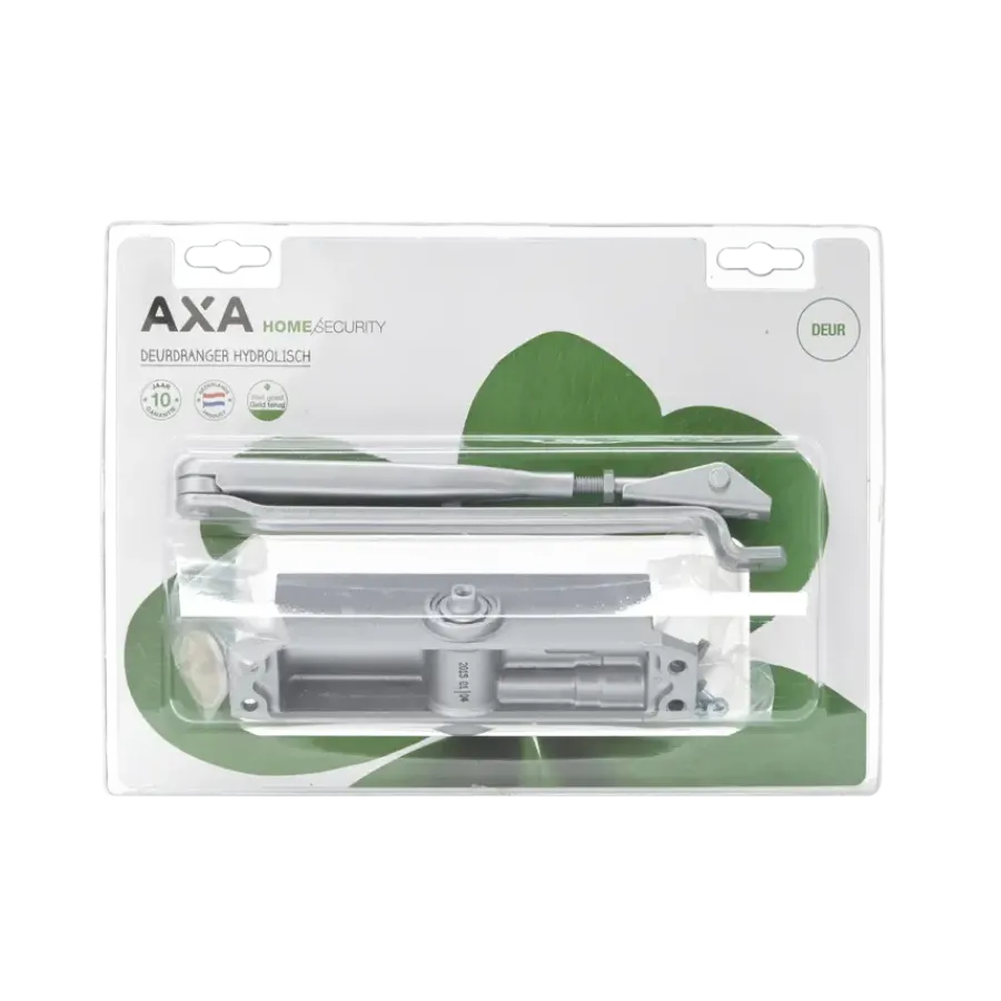 AXA deurdranger met schaararm tot 80kg zilver Discount