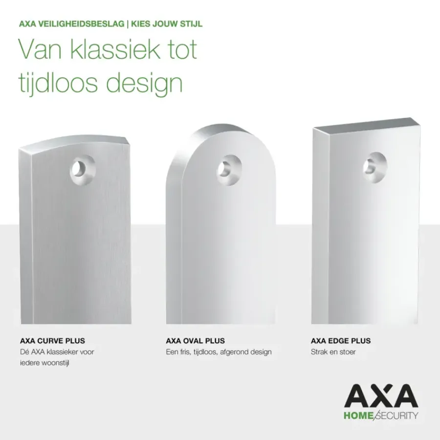 AXA Veiligheidsbeslag LS met kerntrekbeveiliging SKG-3 sterren achterdeur 72 mm zwart Best