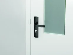 AXA Veiligheidsbeslag LS met kerntrekbeveiliging SKG-3 sterren achterdeur 55 mm zwart Hot