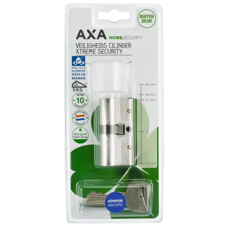 AXA veiligheidscilinder xtreme 30-35mm SKG*** Best