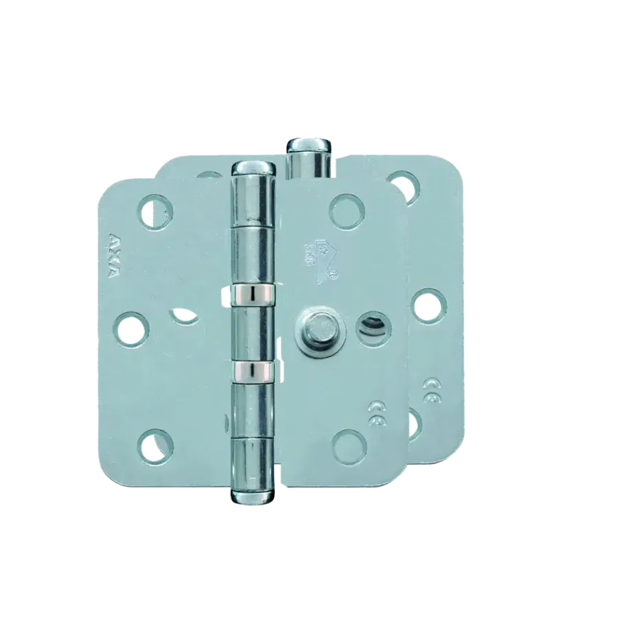 AXA veiligheidsscharnier kogellager SKG 2-sterren verzinkt 76x76 mm - 2 stuks