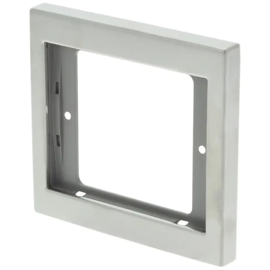 Berker K5 Afdekraam 1-voudig RVS New