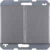 Berker K5 Serieschakelaar RVS Best