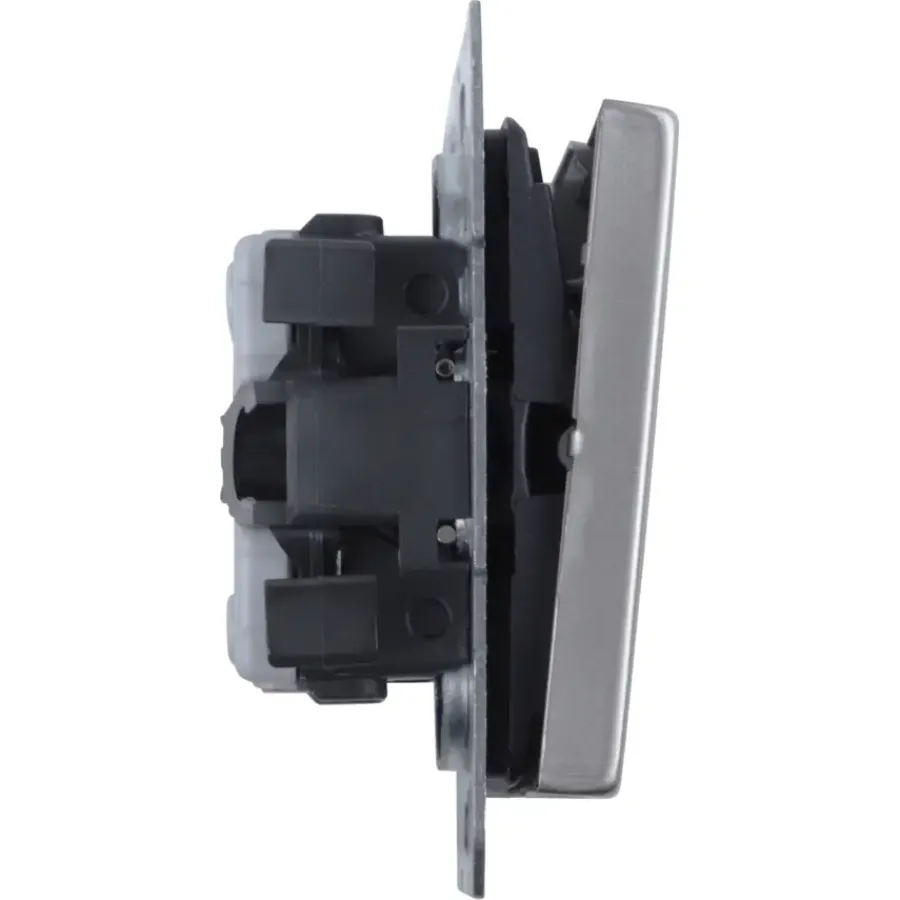 Berker K5 Serieschakelaar RVS Best