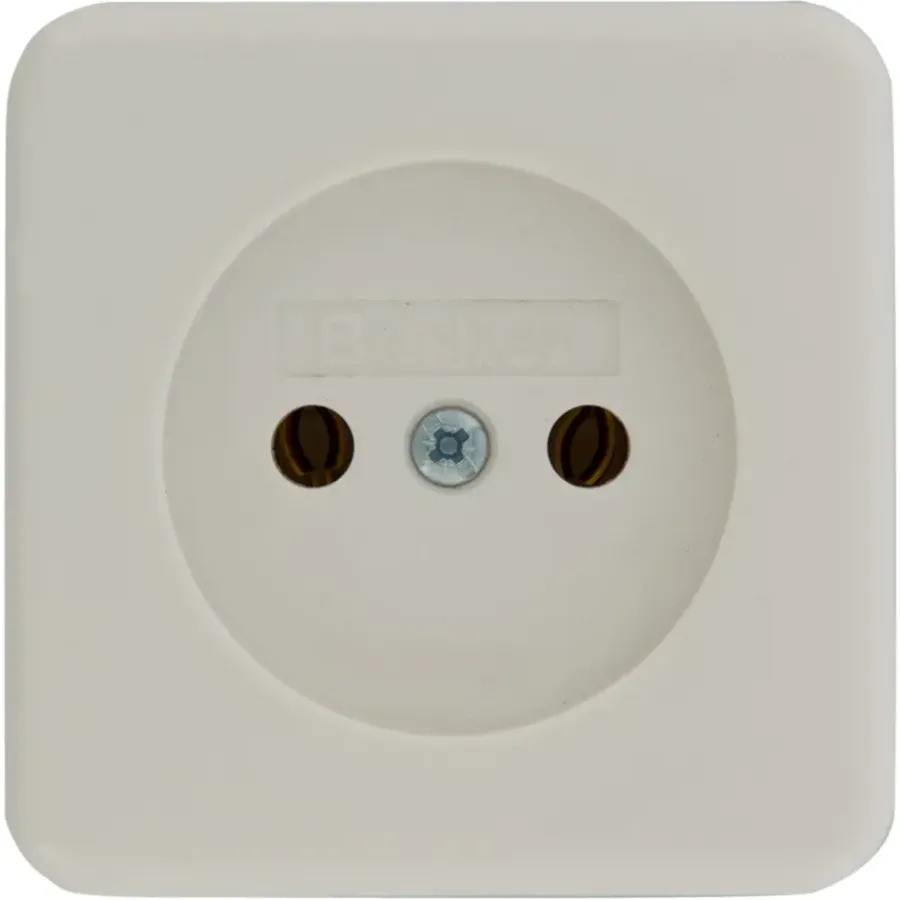 Berker Opbouw Enkel Stopcontact Wit Discount