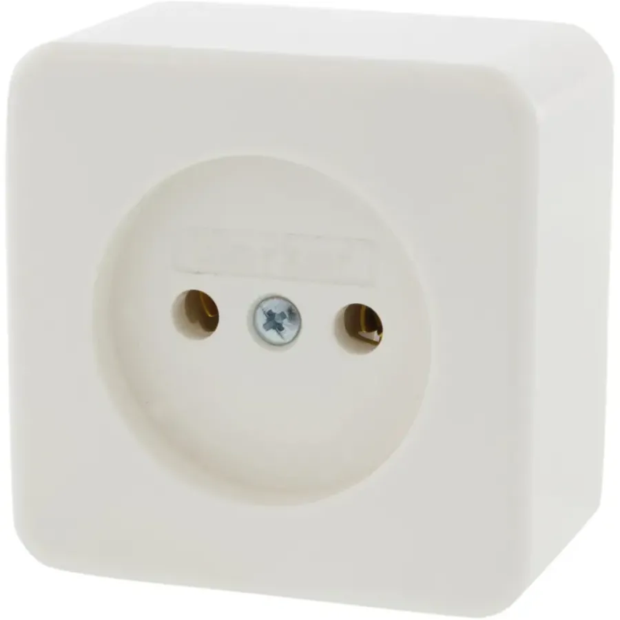 Berker Opbouw Enkel Stopcontact Wit Discount