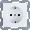 Berker S.1 Enkel Geaard Stopcontact Wit Best