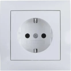 Berker S.1 Enkel Geaard Stopcontact Wit Best