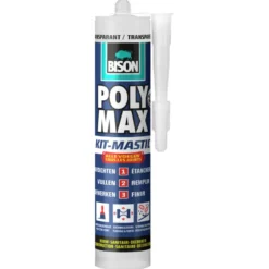 Bison Poly Max afdichtingskit alle voegen transparant 280 ml Clearance
