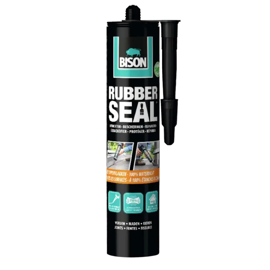 Bison Rubber Seal reparatiekit zwart 310 g New