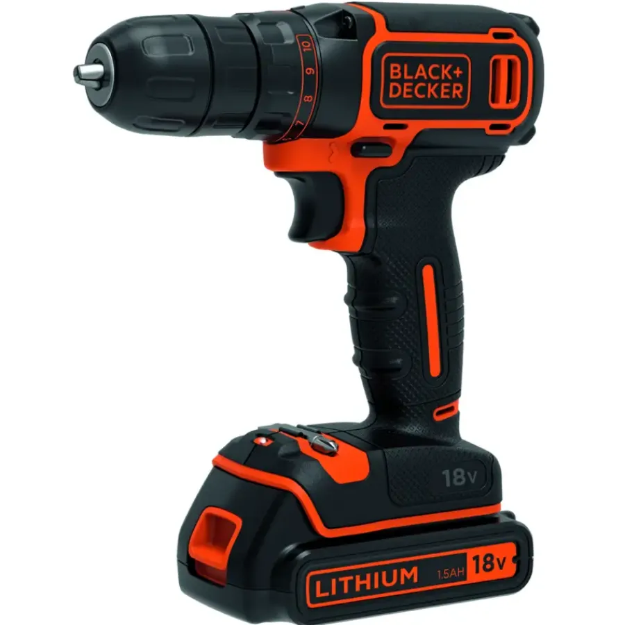 BLACK+DECKER accuboormachine BDCDC18-QW Discount