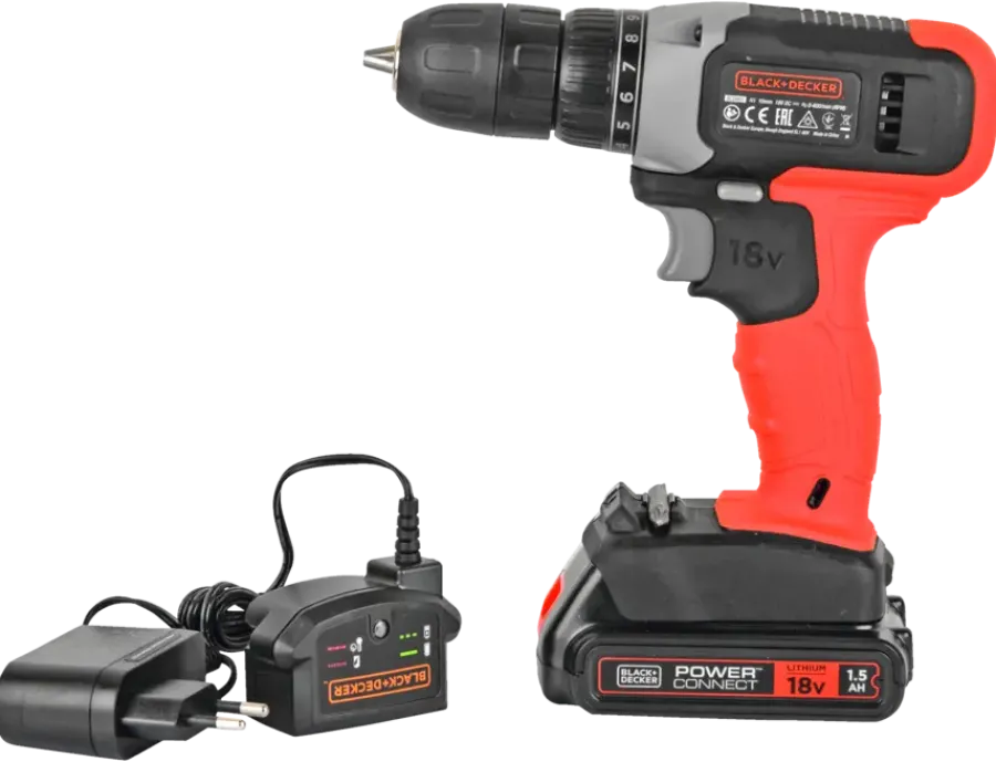 BLACK+DECKER accuboormachine BCD001C2AFC-QW + 72-delige accessoireset