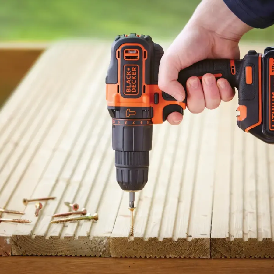 BLACK+DECKER accuklopboormachine BDCHD18KB-QW Clearance
