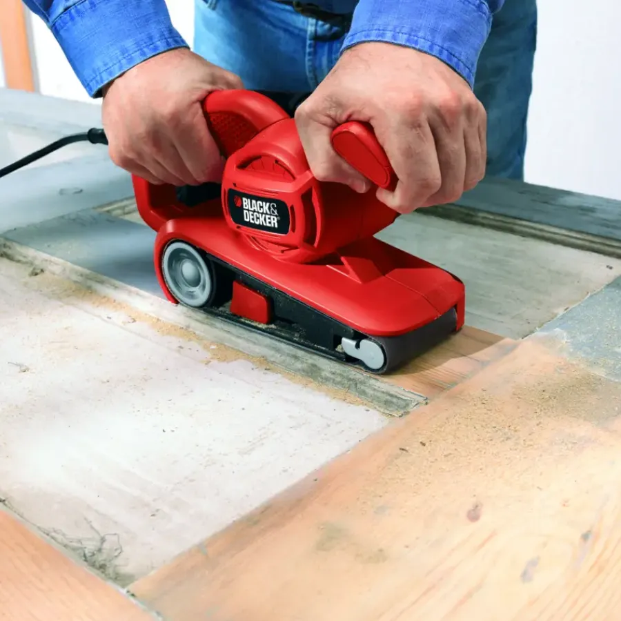 BLACK+DECKER bandschuurmachine KA86-QS 720W Discount