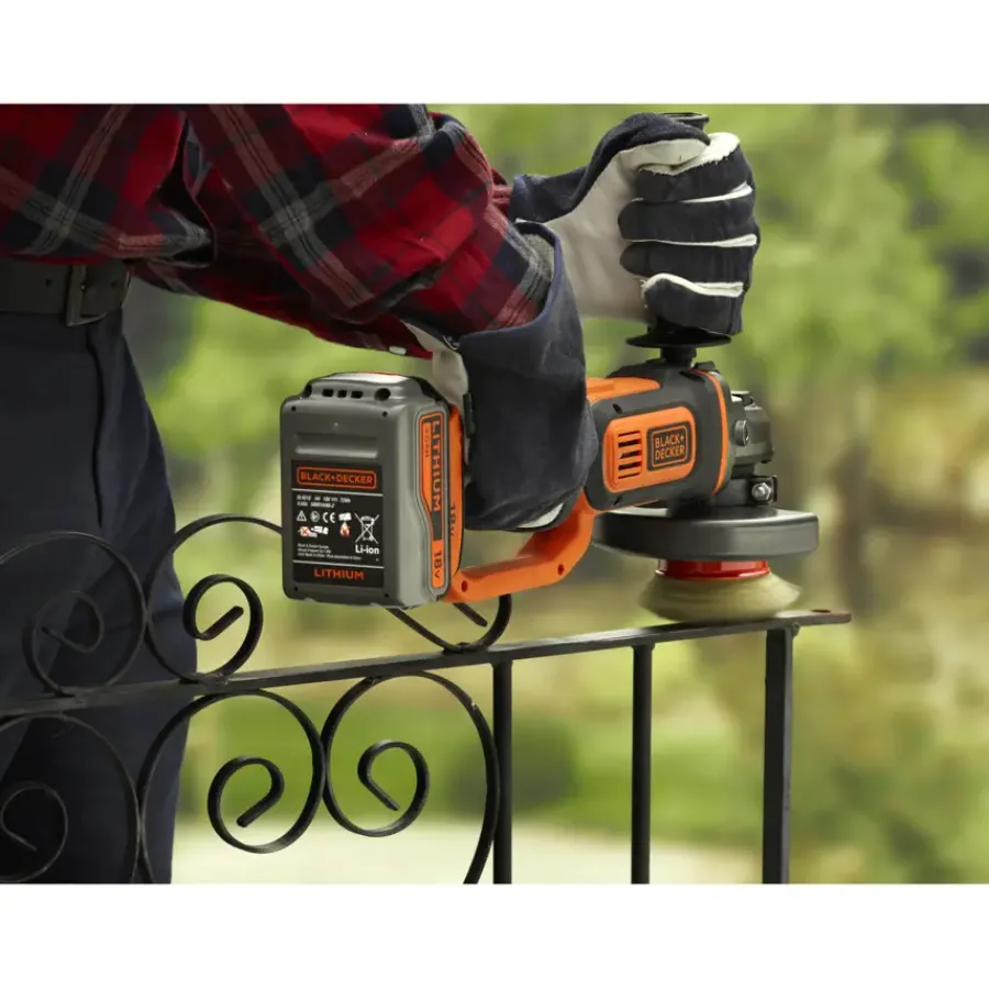 BLACK+DECKER haakse slijper / slijptol 18V BCG720N-XJ Hot