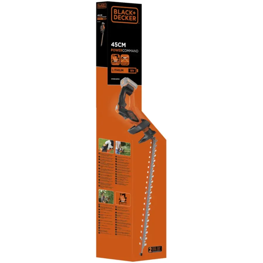 BLACK+DECKER 18V accu heggenschaar GTC18452PCB-XJ (excl. accu/lader) Hot