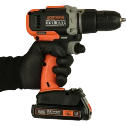 BLACK+DECKER 18V klopboor incl. 1.5Ah accu+lader Clearance