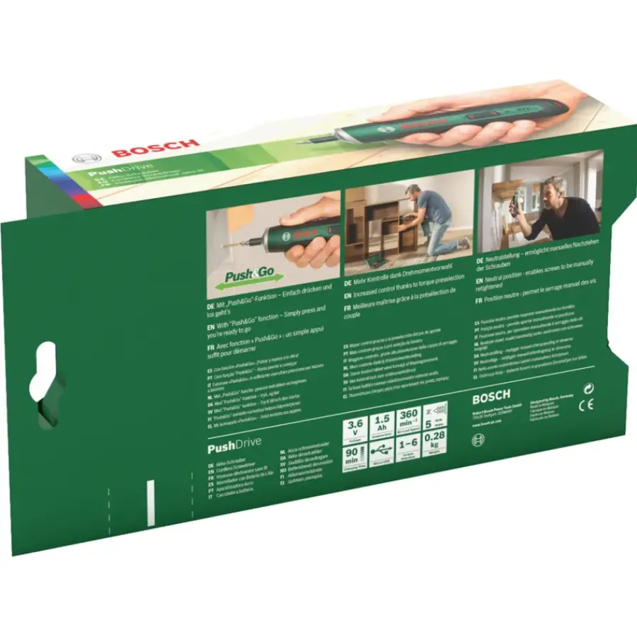 Bosch accuschroevendraaier PushDrive Online