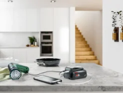 Bosch 18V accu-adapter met USB-C® en USB-A uitgang